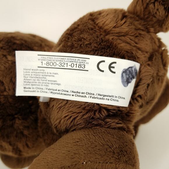 Little Tikes Rescue Tales Chocolate Lab Sad Dog Puppy Plush Red Collar - Picture 9 of 11